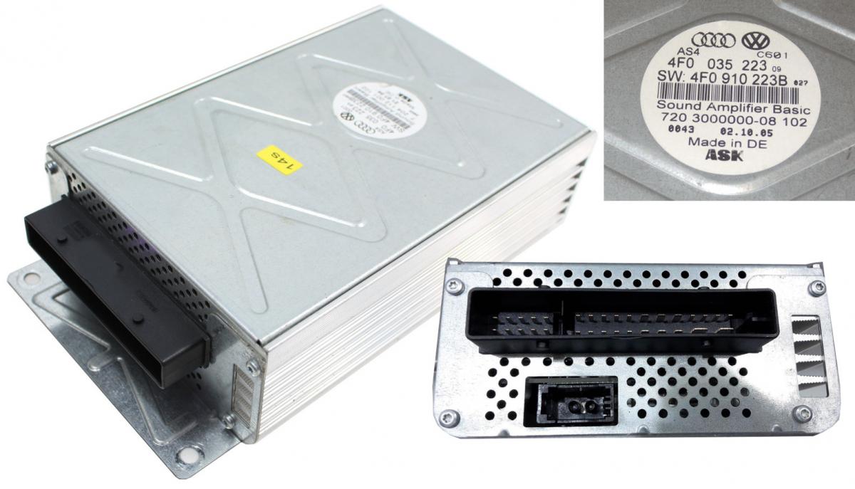 Reparación de etapa de sonido AUDI MMI2G