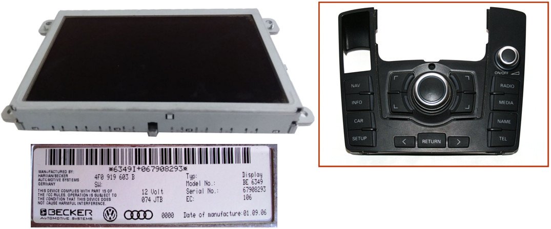 Repair and Testing of the AUDI MMI2G