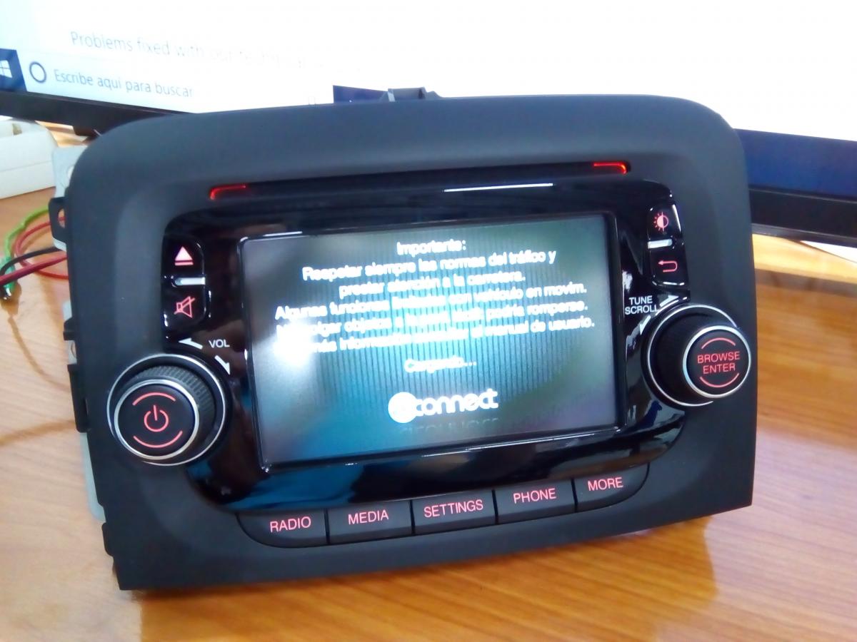 Reparación de Radio Monitores para FIAT, Alfa Romeo y Jeep