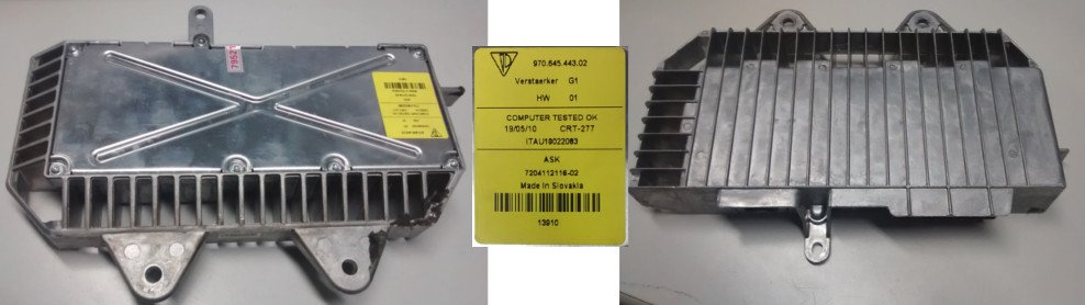 Reparación de la etapa de sonido Porsche Boxster