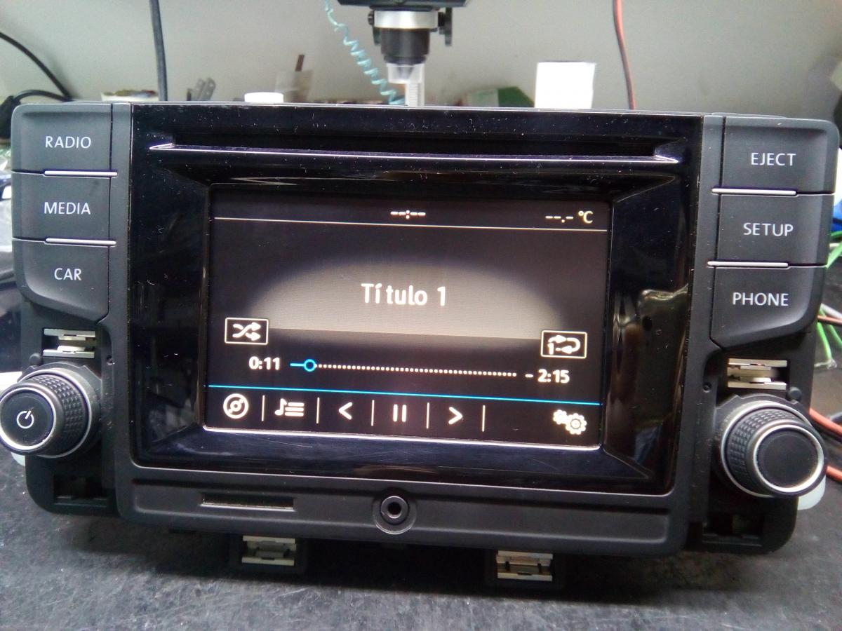 Reparación de Radio CD Volkswagen L40VW2 