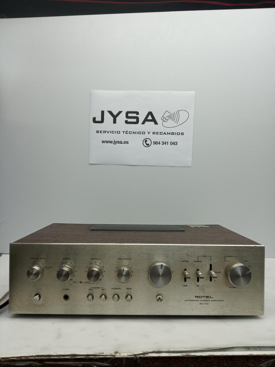 Reparaciones para ROTEL RA-412