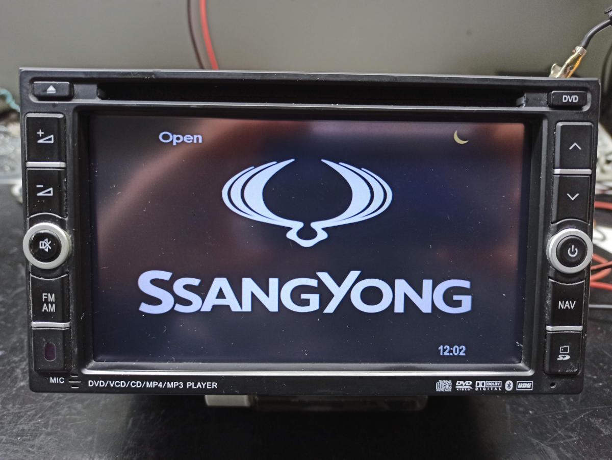 Reparación para Radio Navegador Original SsangYong