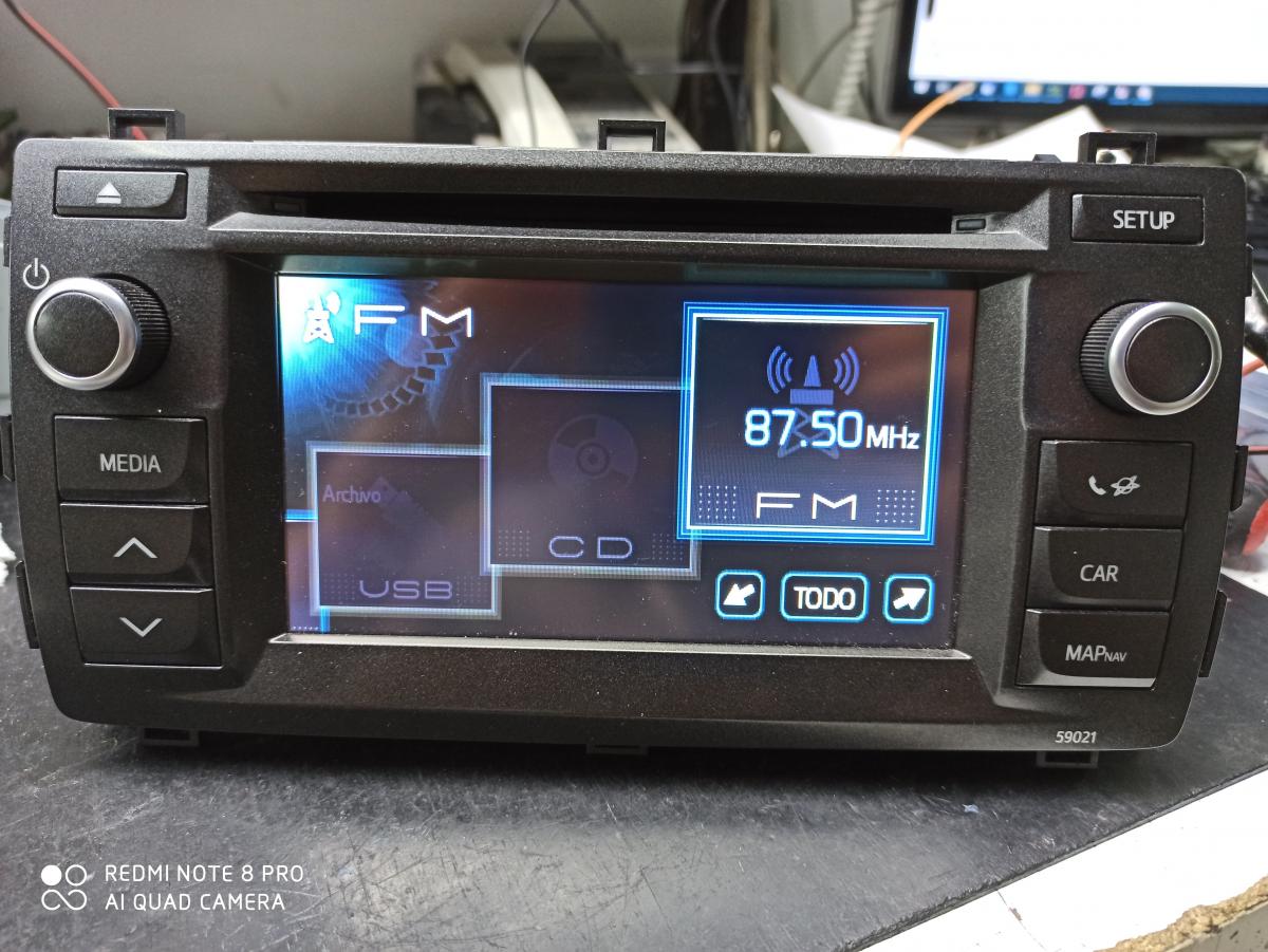 Reparaciones para el Radio navegador de TOYOTA Auris