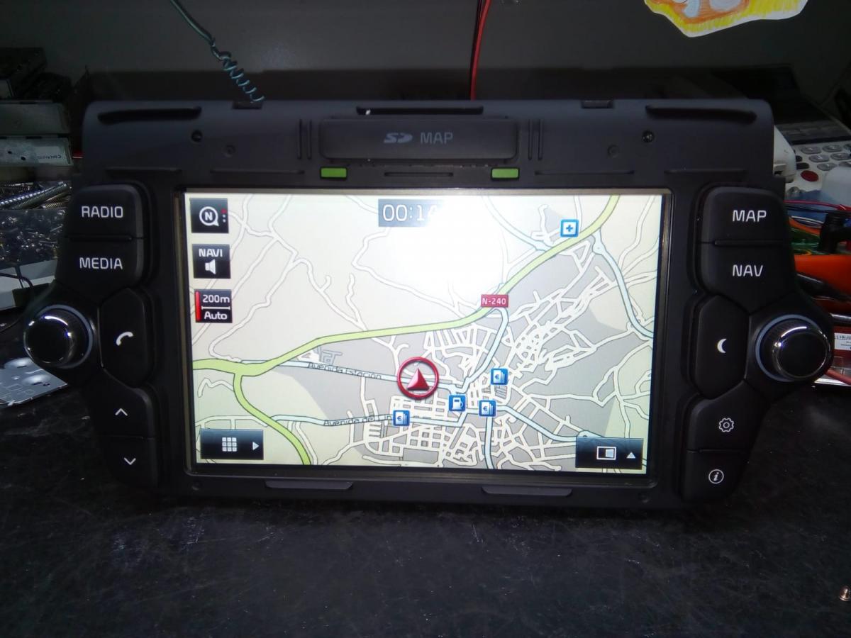 Kia navigator unit