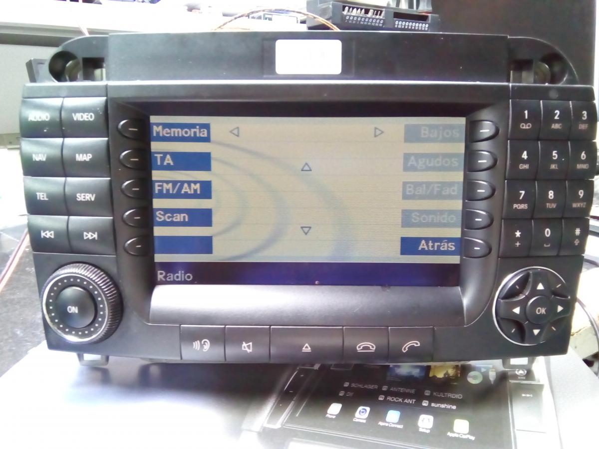 COMAND W220 Clase S unit