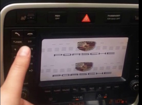 Navegador Porsche PCM con fallos